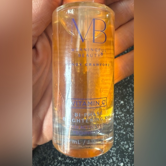 NEW Cindy Crawford Meaningful Beauty Vit C FULL SZ Brightening Oil -30ml/1 fl oz - Picture 4 of 5